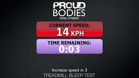 PB - Treadmill Bleep Test