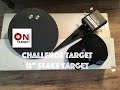 Challenge Targets, AR 500 Steel 12&quot; Target