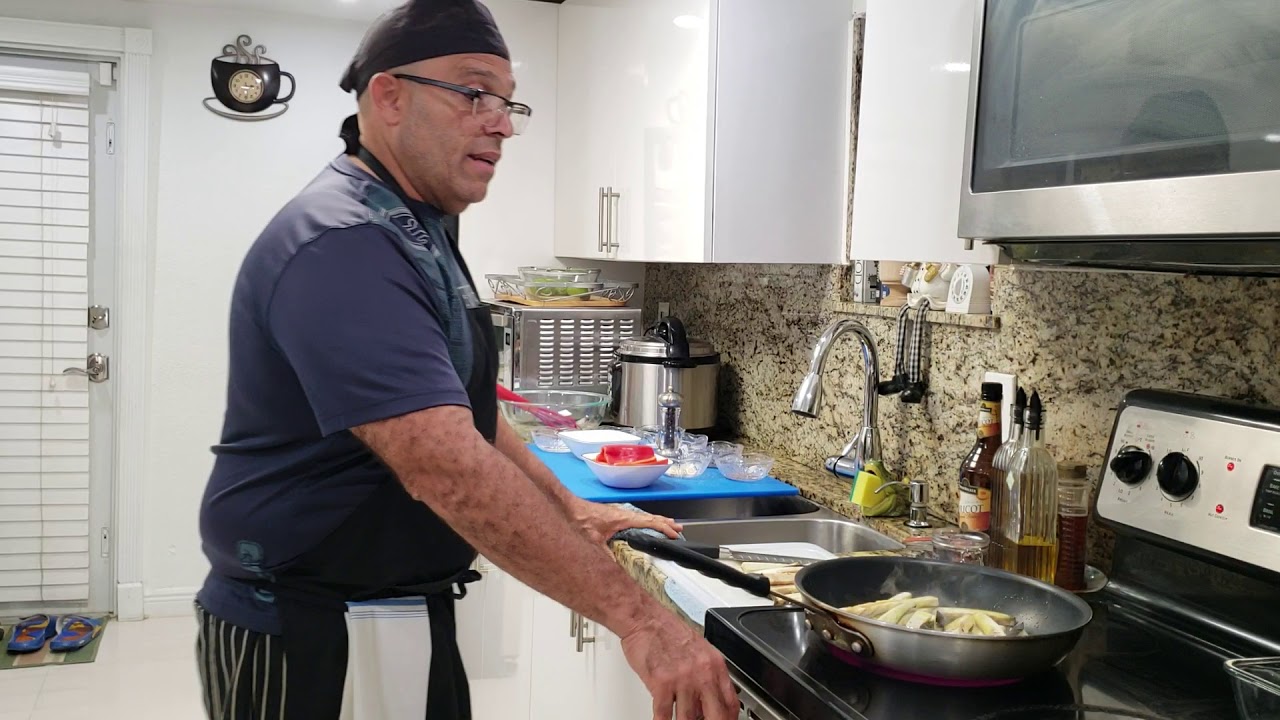 Antipasto de berenjenas y pimiento rojo YouTube