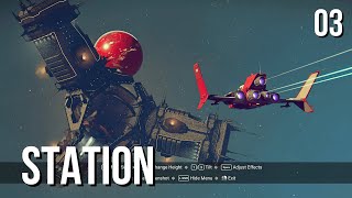 Reaching the First Space Station in No Mans Sky Voyagers!