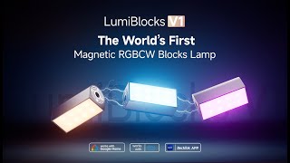 Decktok Lumiblocks V1The Worlds First Magnetic Rgbcw Blocks Lamp