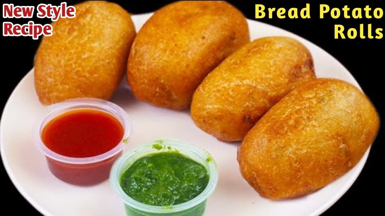 Bread Roll Recipe Bread Potato Roll Potato Stuffed Bread Roll
