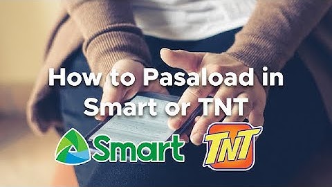 PASALOAD using (Smart and TNT SIM)