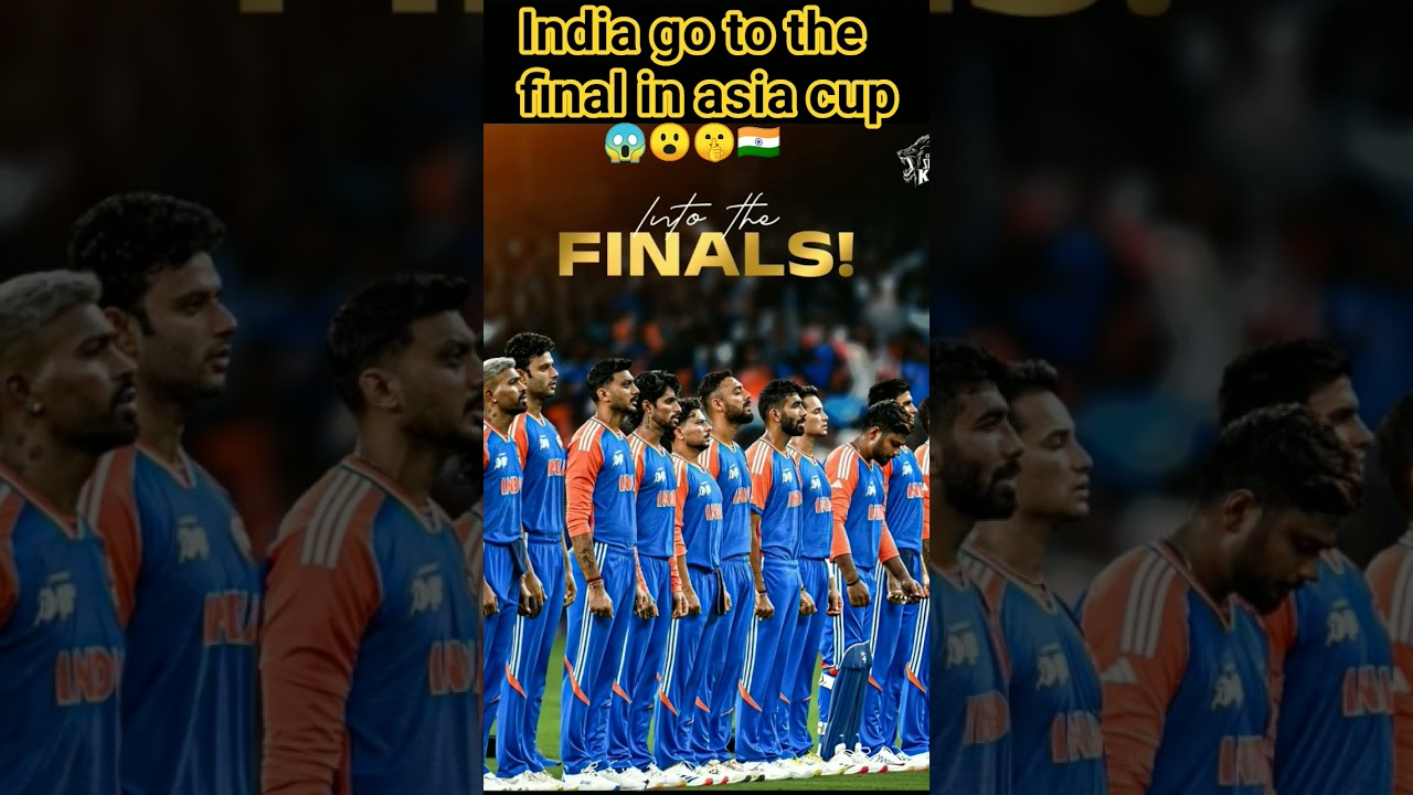 india go to final asia cup 