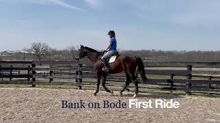 Bank On Bode - First Ride At The Secretariat Center