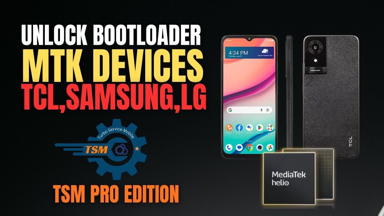 Unlock Bootloader Mtk Devices By TSM PRO EDITION - YouTube
