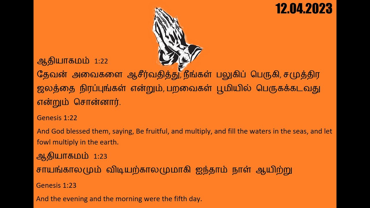 Genesis 1 22,23 - YouTube
