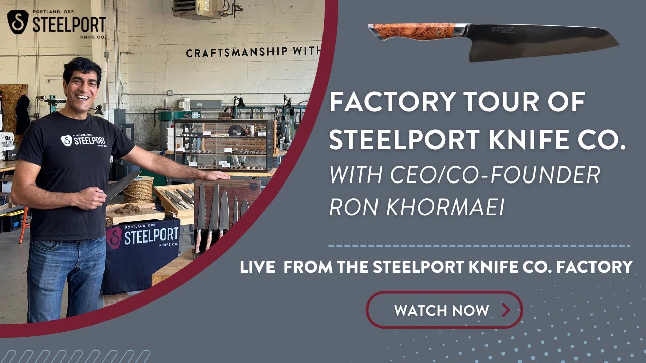 Factory Tour of STEELPORT Knife Co.