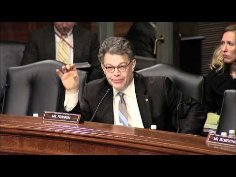 Senator Franken Questions Witnesses in Foreclosure Hearing