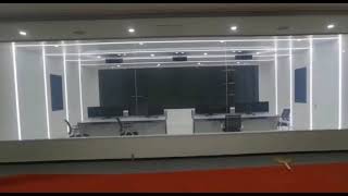 Switchable smart glass partition application