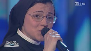 Suor Cristina - medley L&#39;Arena - accompagnata da Elvezio Fortunato