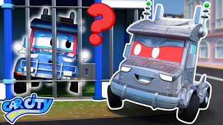 SuperTruck le camion de police est en prison à cause de son double, le robot maléfique !