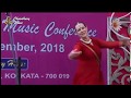 Smt charlotte moraga  katthak dance part 1 i music conference 2018