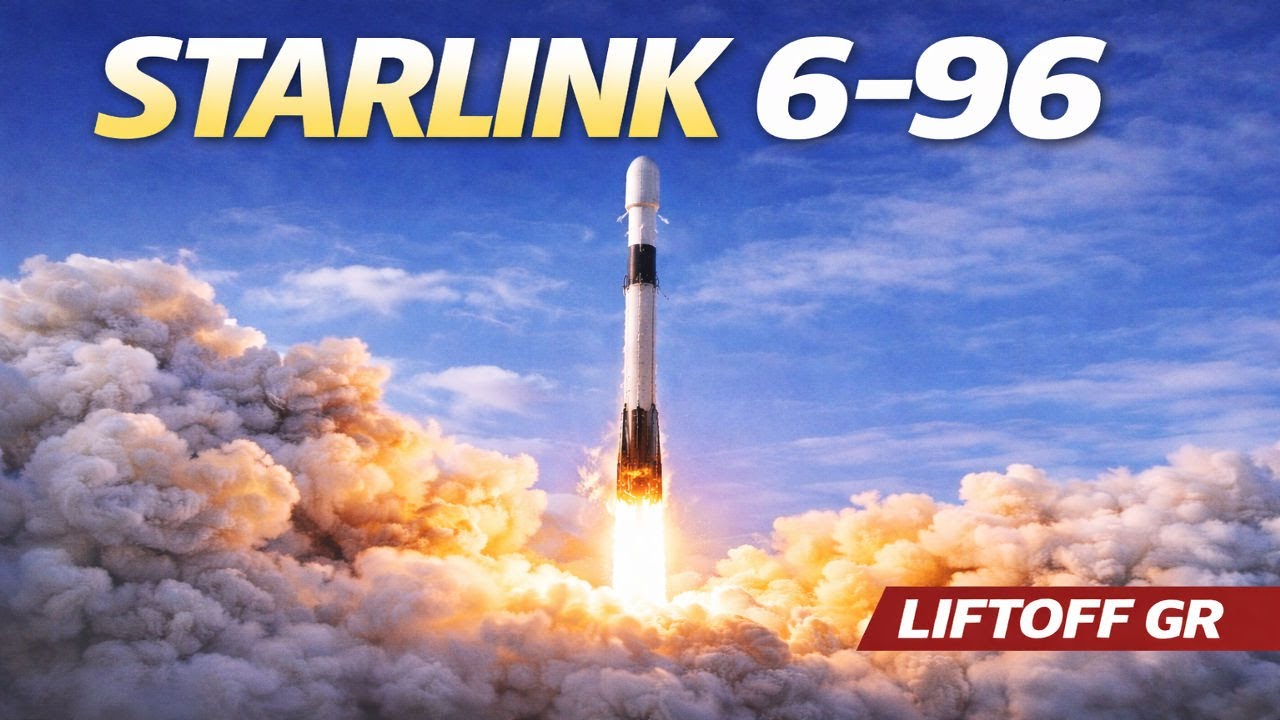Starlink Group 6-96 | Πλήρης Εκτόξευση Falcon 9 από την Αρχή