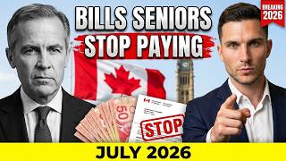12 Bills Canadian Seniors Can STOP Paying In 2026 (Most Never Claim Them All)