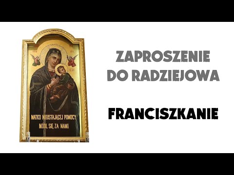 Franciszkanie w Radziejowie: Zaproszenie na koronację
