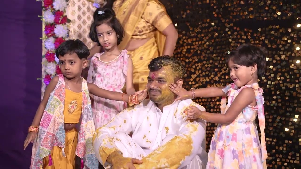 Ashish haldi ceremony