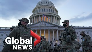 FBI vets troops amid fears of insider attack on Biden inauguration