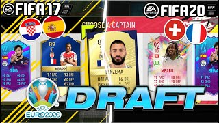 Another EUROS RETRO FUT DRAFT!! FIFA 17 VS FIFA 20