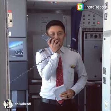 Welcome announcement (Lionair)