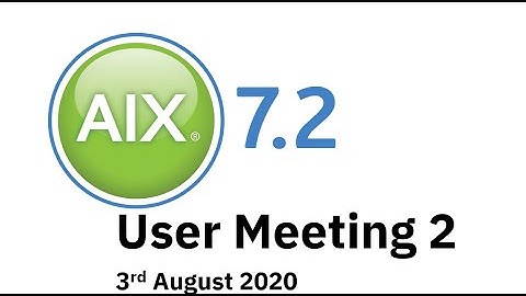 AIX User Meeting 2