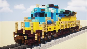 Minecraft Saudi SRO SDL50 Train Tutorial