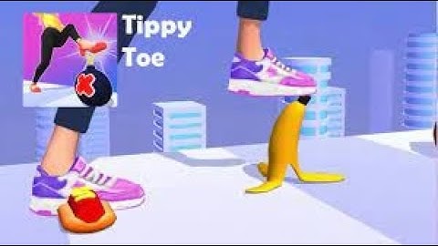 Tippy Toe Gameplay All Levels iOS, Android Walkthrough Mobile Relaxing Game Update Noob & Pro