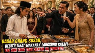 'POOR PEOPLE SURE EAT A LOT!' A Student Is Insulted at a Fancy Reception... The Ending Makes Ever...