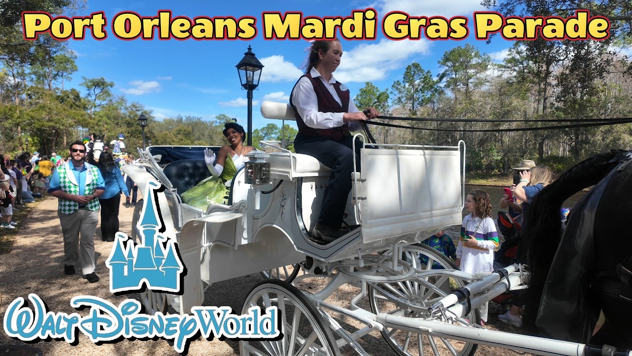 Парад Марди Гра в Порт-Орлеане 2026 (Герои против злодеев!) | Развлечения в Disney World Resort