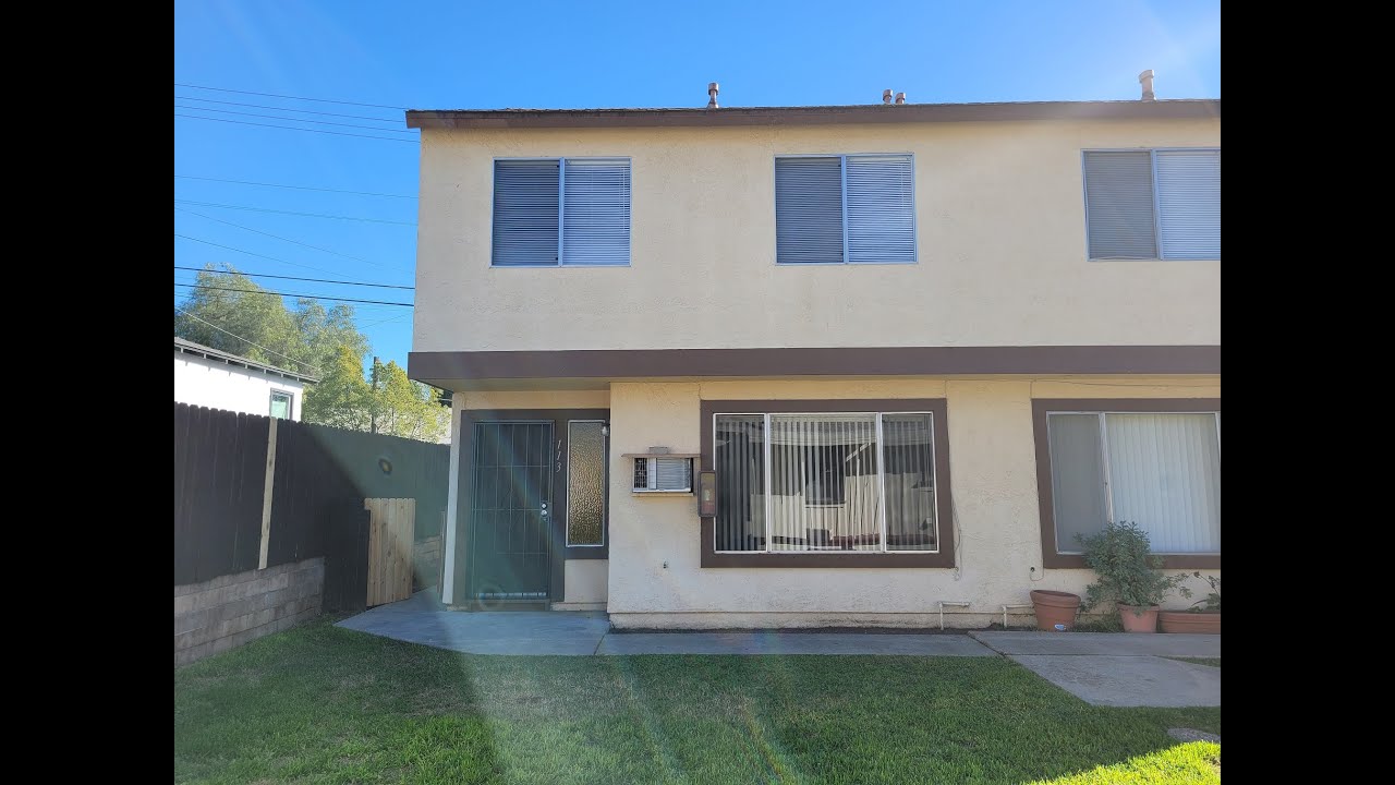 Escondido Townhomes for Rent 2BR/1BA by Palomar Property Services