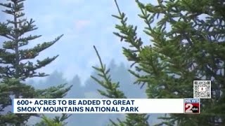 Great Smoky Mountains National Park to grow through land transfer