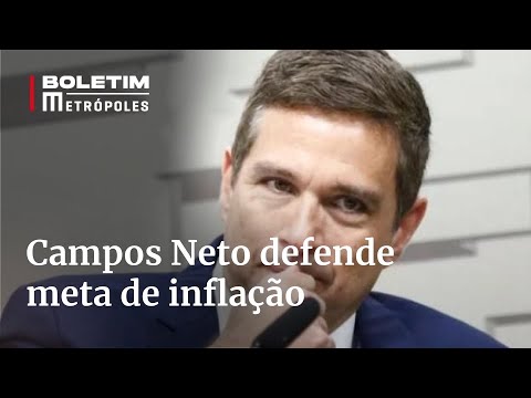 Campos Neto defende meta de inflação: “Nenhum chefe do BC gosta de subir juros”