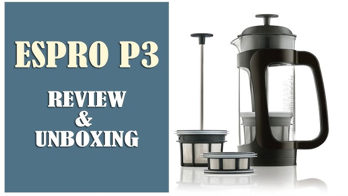 Espro P5 - French Press Coffee Maker with Thick & Durable Glass