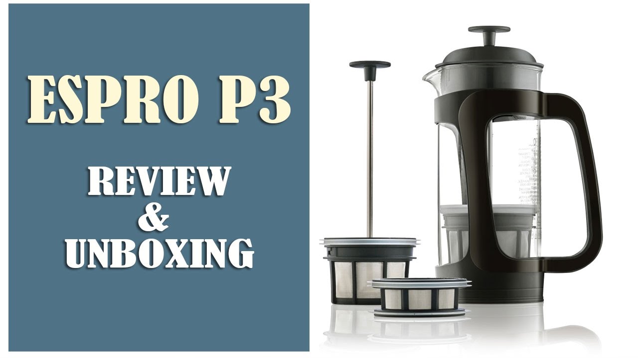 Espro Press P3 32 Oz. Coffee Press Black