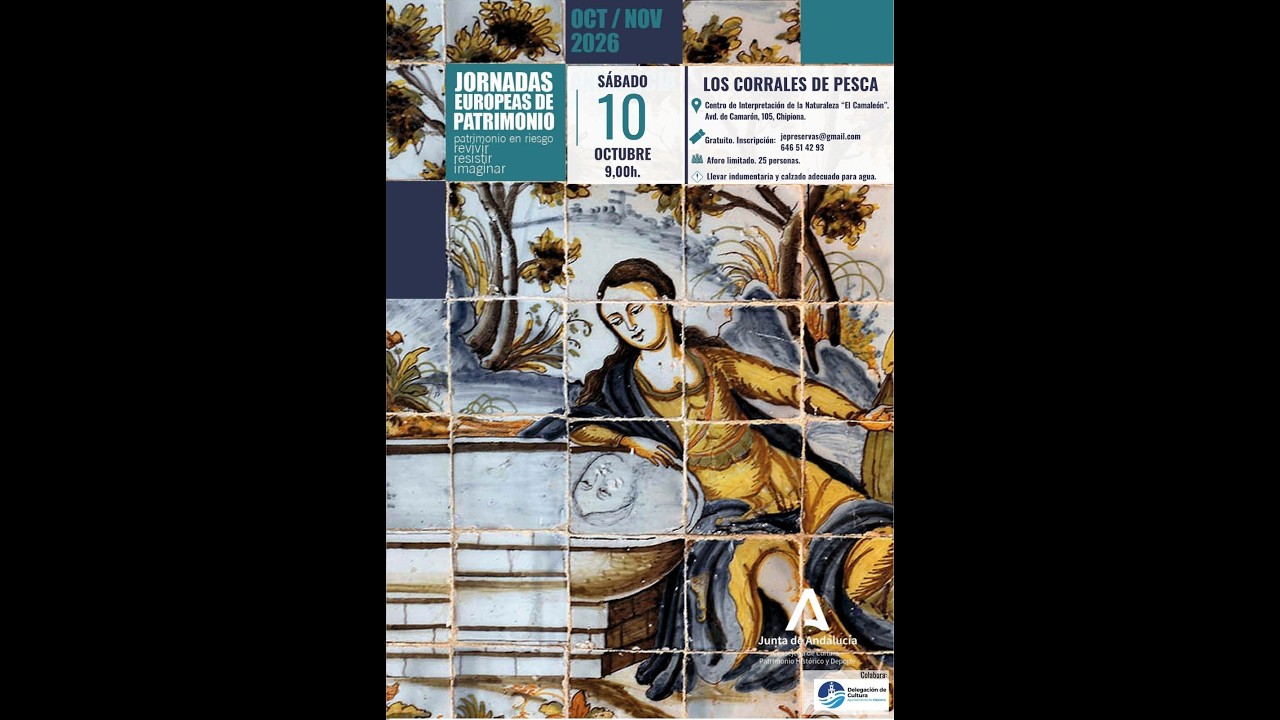 Chipiona. Historia y patrimonio. Los corrales de pesca en las Jornadas Europeas de Patrimonio