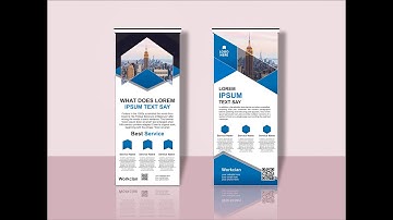 Standee Banner Design in CorelDRAW | Professional Poster Design Tutorial