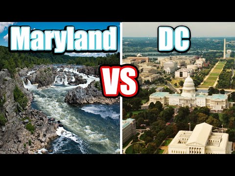 Video: Verschil Tussen Washington DC En Maryland