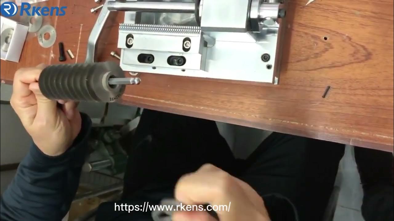 How to use 2.54/2.0/1.27mm pitch pin header cutter machine YouTube