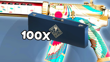 I opened 100 NEW Anubis cases.