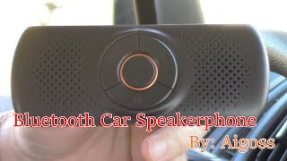 Aigoss bluetooth car speakerphone Clearance