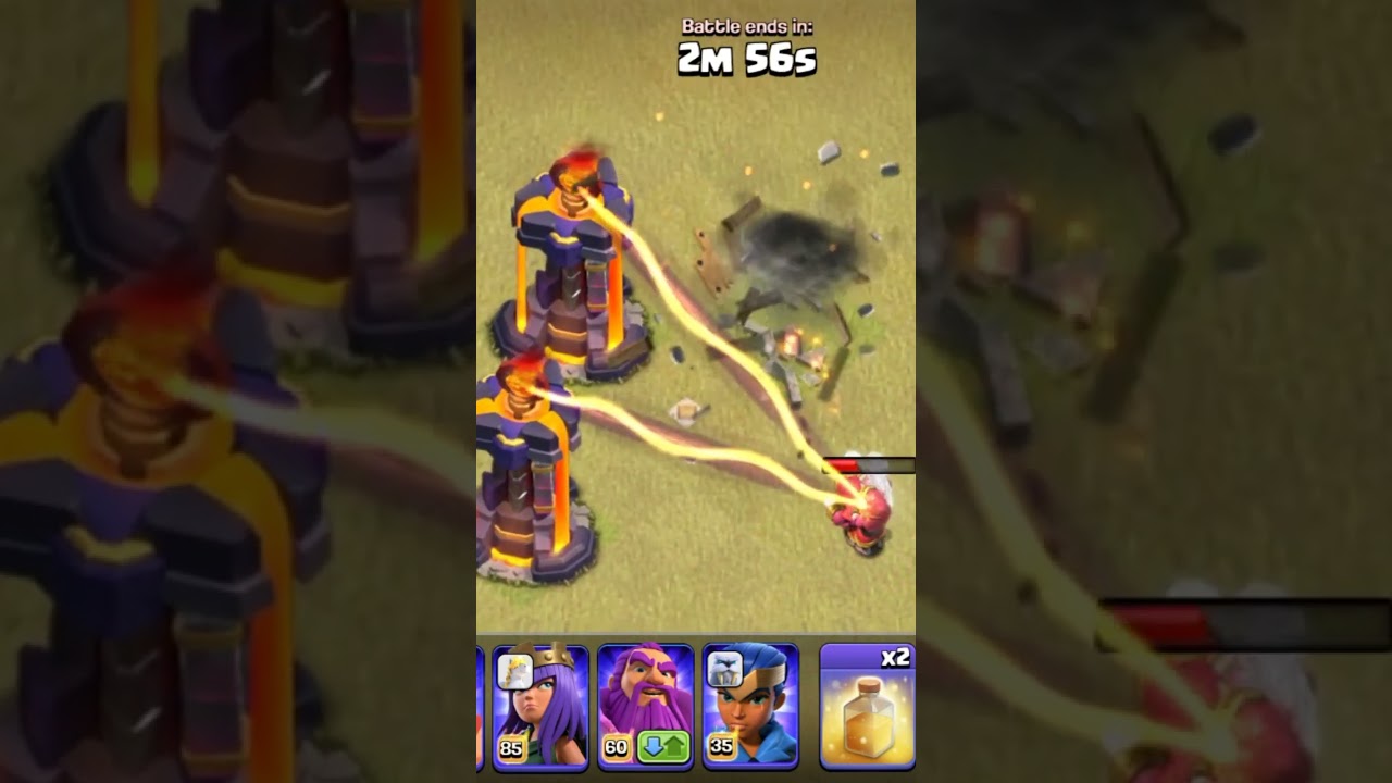 Max Wizards Vs Max Inferno tower 