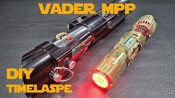 GOTH-3Designs - Vader MPP Grand Master - DIY Build Timelapse - Ultimate Star Wars FX Lightsabers