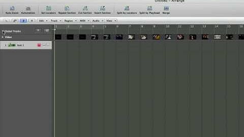 Importing Video [Logic Studio Minute]