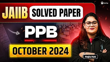 JAIIB PPB Previous Year Question 2024 | JAIIB Previous Year Question Paper with Answer PDF | EduTap