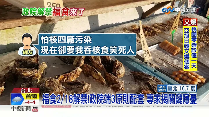 福食2/18解禁!政院端3原则配套 专家揭关键隐忧│中视新闻 20220208 - 天天要闻