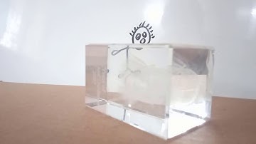 Refraction through glass slab