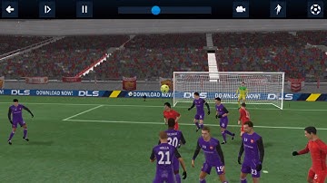 Tái hiện lại pha sút cầu vồng tuyết của Quang Hải trong game dream league soccer 2018