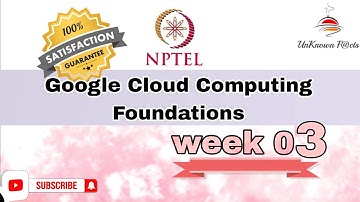 GOOGLE CLOUD COMPUTING FOUNDATIONS WEEK 3 ASSIGNMENT ANSWERS NPTEL 2024 l NPTEL #nptel #nptelanswer