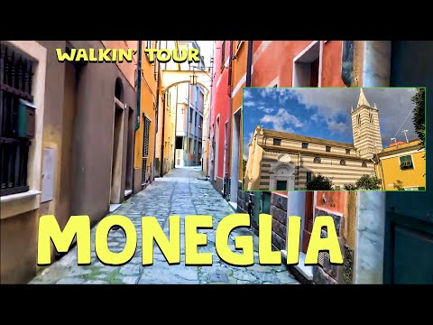 Moneglia | Liguria | Italy | Old Town Walkin' Tour | Tourist view