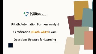 UiPath Automation Business Analyst Certification UiPath-ABAv1 Exam Questions Updated for Learning